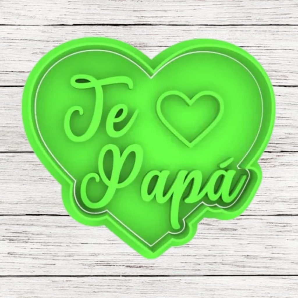 TE AMO PAPA Cortante + Stamp Redma Nort