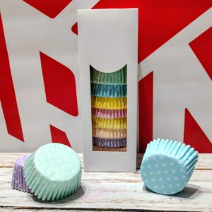 Pirotines Fantasía Lunares Colores Pasteles Surtidos N° 10 – Caja x 250 unid. 45067