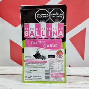 Pasta de Goma Ballina Negra C.A.
