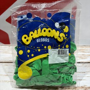 Globos  Látex  Verde Oscuro X 50 Unid. BALLONS 38973