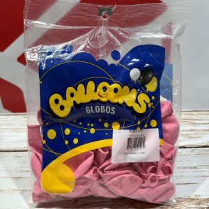 Globos  Látex Rosa X 50 Unid.  BALLONS 38966