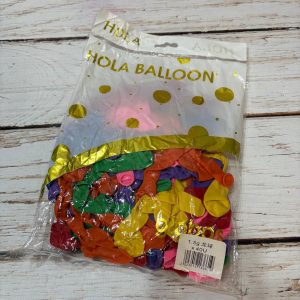 Globos De Latex Tirabuzon  Multicolor  x 40 unid. IMP. 38369