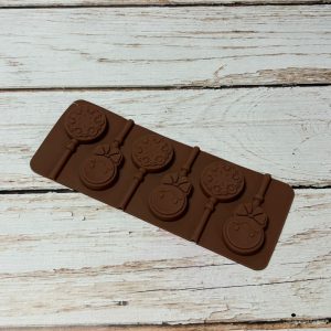 Molde Silicona Chupetín Copo de Nieve/Caritas IMP. 42103