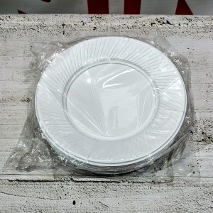 Platos Chico Blanco x 25 IMP. 41424