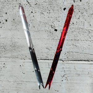 MOÑO FACIL METALIZADO 20 CM X 10 UNID. IMP.45098