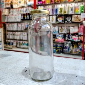 Botellitas de Vidrio de 250 cc. con Tapa