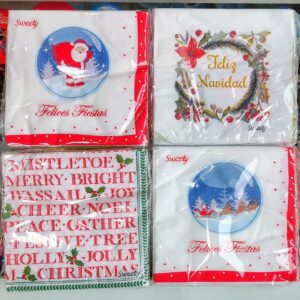 Servilletas Premium Navideñas x 20 u. C.A.