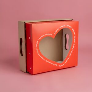 Caja Bandeja 25x25 cm. - San Valentín