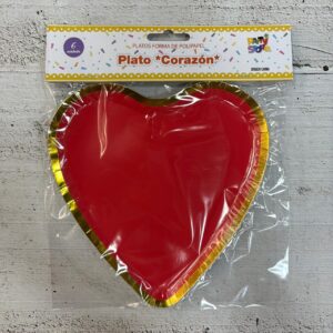 Plato Forma de Corazon x 6 57226 C.A