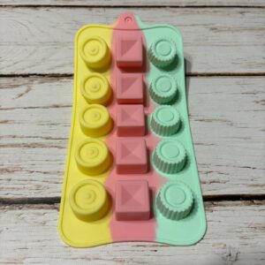 Moldes Bombón Tricolor Formas Surtidas IMP. 60282