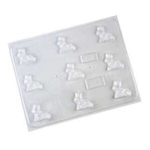 Molde Acetato Conejos x 9 - COOPER  - 957
