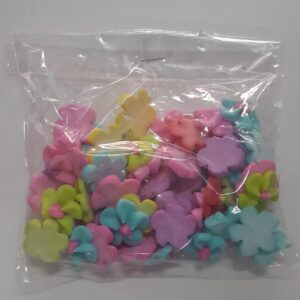 Flores de azucar chicas x 50 unidades