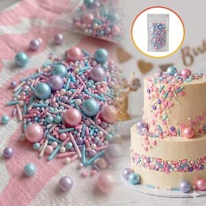 SPRINKLES MIX PERLAS 50GR ROSA/BLANCO/CELESTE 62800