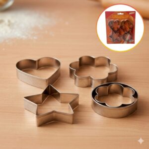 SET 8 PCS CORTANTE DE METAL MODELOS SURTIDOS - IMP 67037