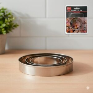 SET 3 PCS CORTANTE DE METAL CIRCULO 6/5/4 IMP 67033