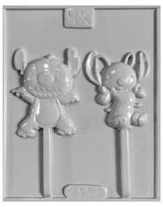 Molde de Acetato Paleta Stitch 2152