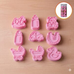 CORTANTE MARCADOR 8 PCS BABY SURTIDOS IMP 67028