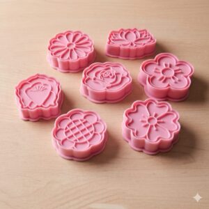 CORTANTE MARCADOR 8 PCS FLORES SURTIDAS IMP 67030