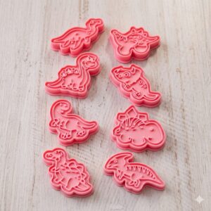 CORTANTE MARCADOR 8 PCS DINOSAURIOS SURTIDOS IMP 67031