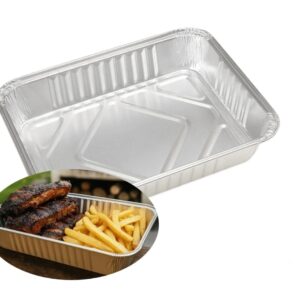 Bandeja Aluminio Rectangular F-100